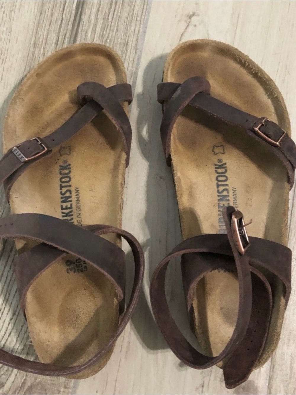 Birkenstock 39 100% Leather